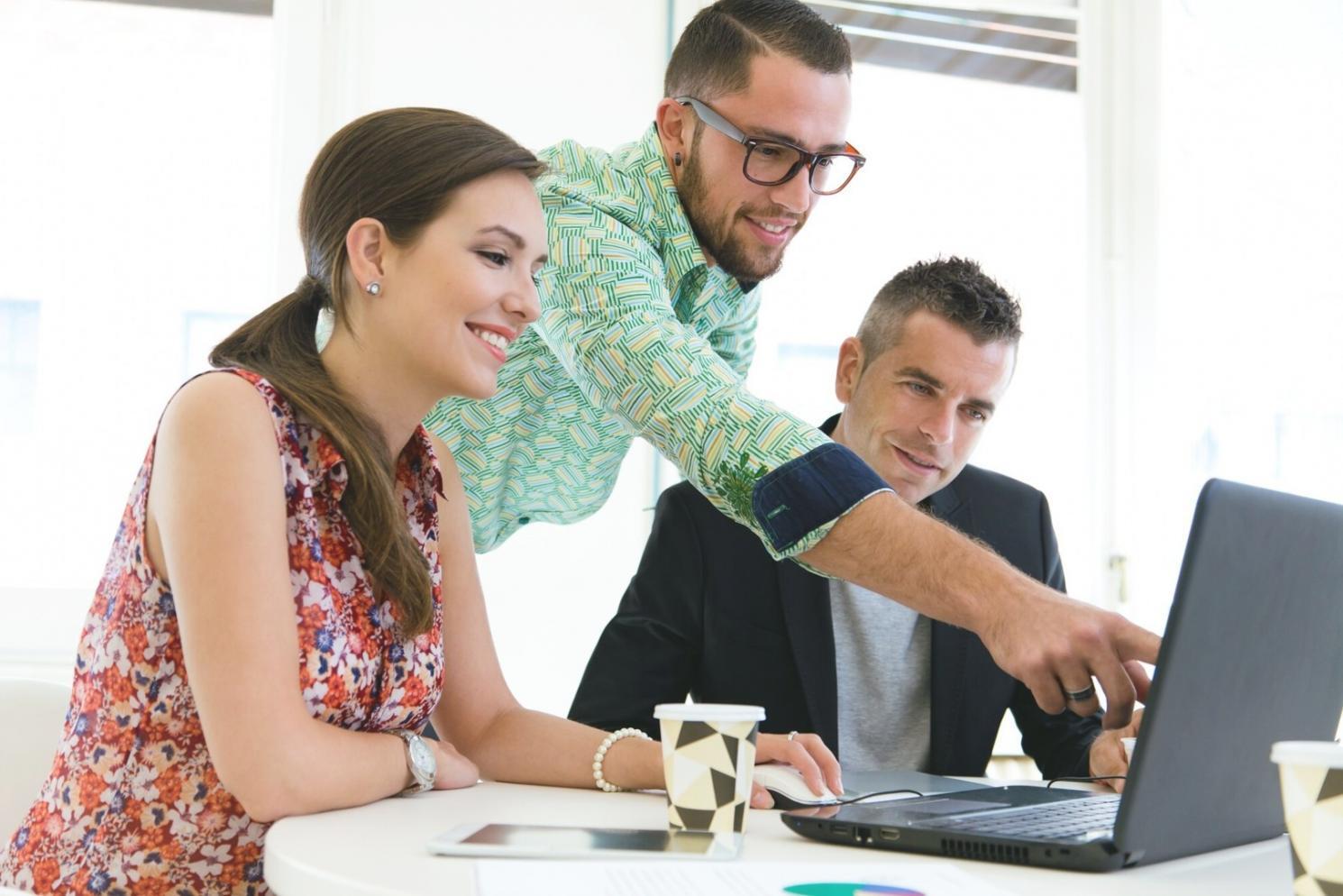 Business financial planning session