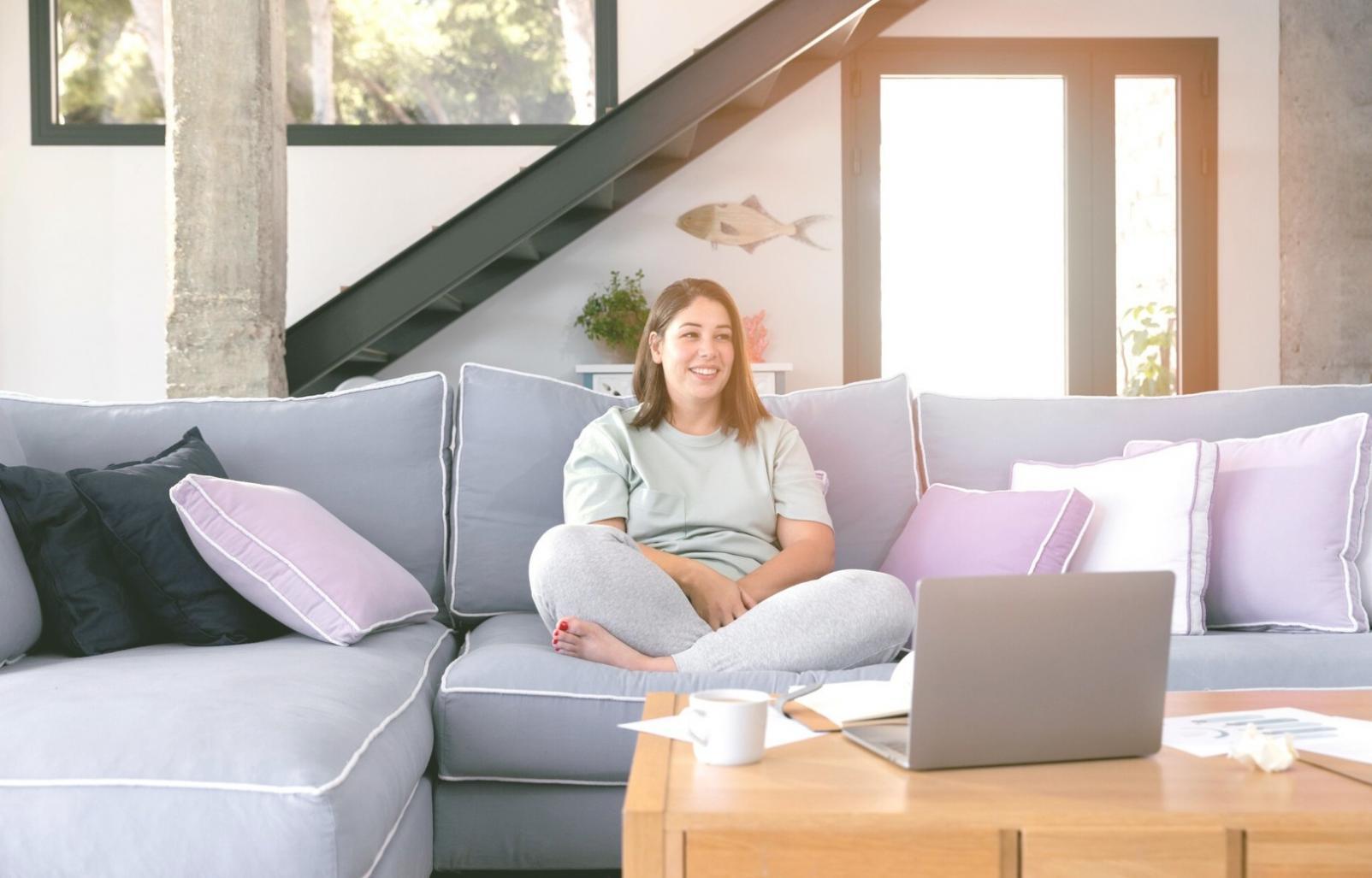 Modern financial technology workspace